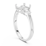 Ladies Ring DDLR-034-AC - White Gold - Image