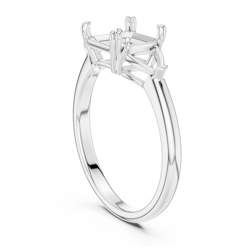 Ladies Ring DDLR-034-AC - White Gold - Image