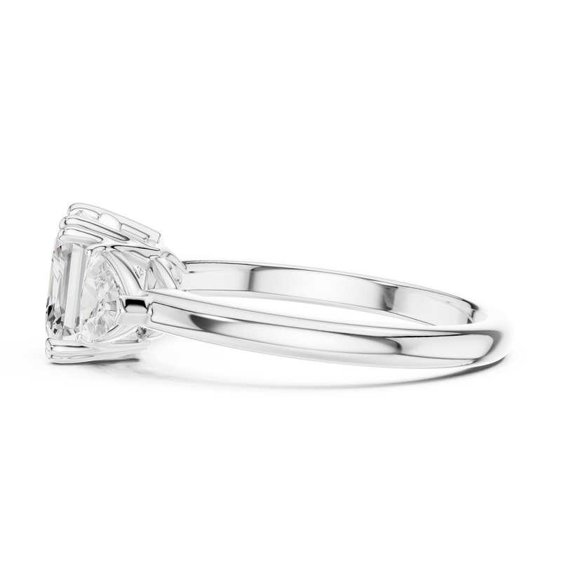 Ladies Ring DDLR-034-AC - White Gold - Image