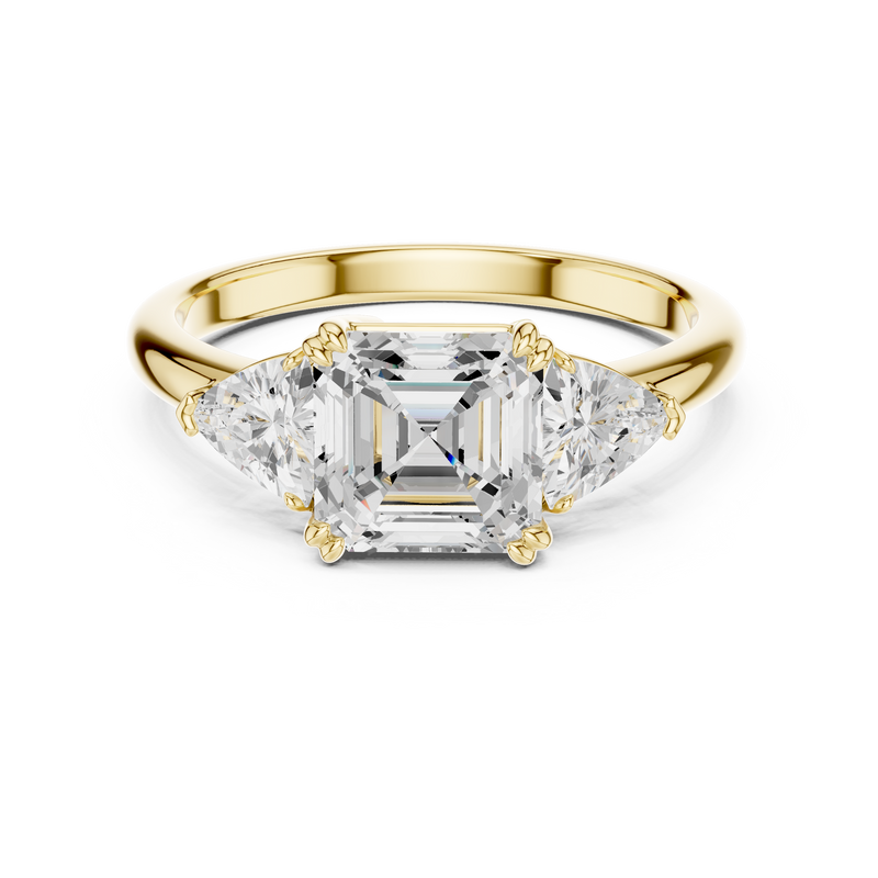 Ladies Ring DDLR-034-AC - Yellow Gold - Image