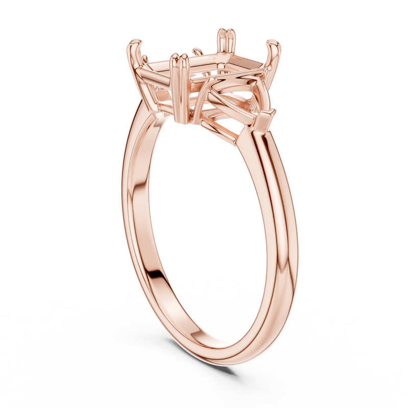 Ladies Ring DDLR-034-EM - Rose Gold - Image