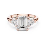 Ladies Ring DDLR-034-EM - Rose Gold - Image