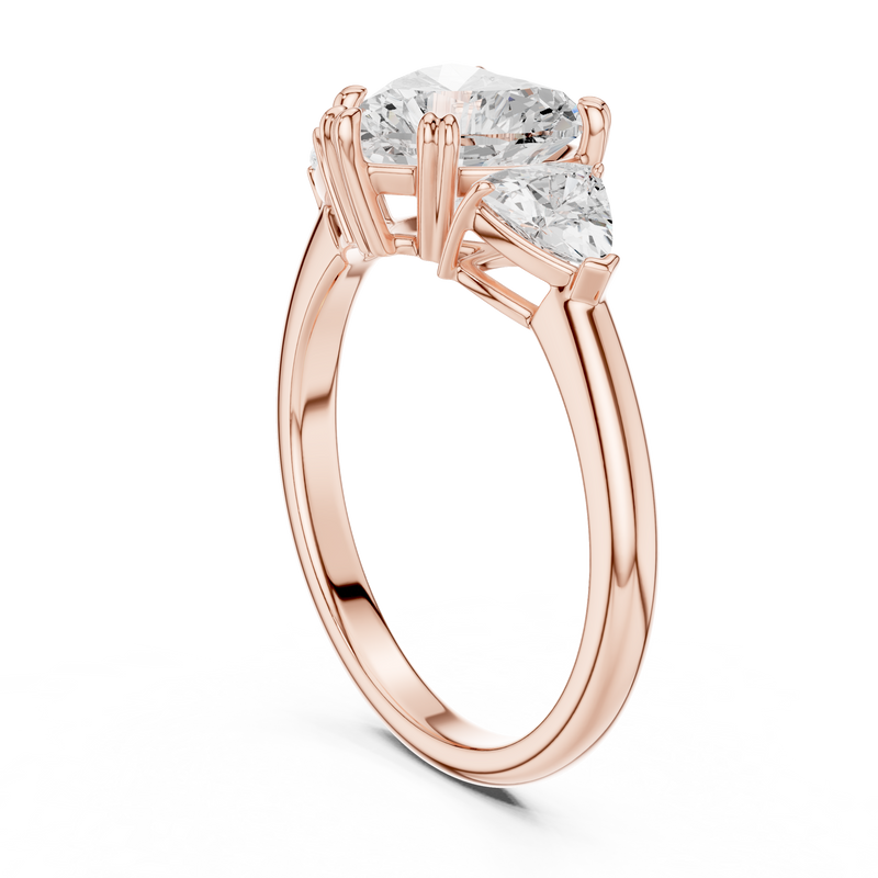 Ladies Ring DDLR-034-HR - Rose Gold - Image