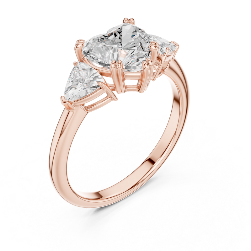 Ladies Ring DDLR-034-HR - Rose Gold - Image