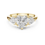 Ladies Ring DDLR-034-HR - Yellow Gold - Image