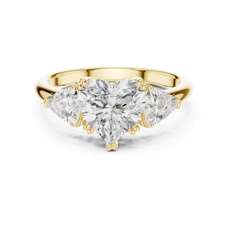 Ladies Ring DDLR-034-HR - Yellow Gold - Image