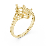 Ladies Ring DDLR-034-MQ - Yellow Gold - Image