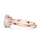 Ladies Ring DDLR-034-OV@7 - Rose Gold - Image