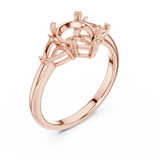 Ladies Ring DDLR-034-PE - Rose Gold - Image