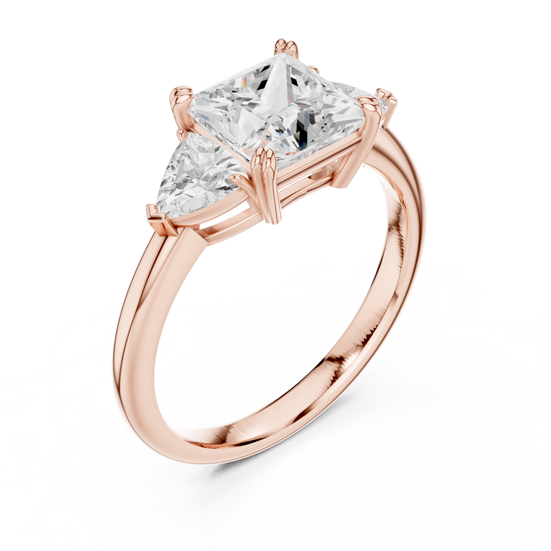 Ladies Ring DDLR-034-PR - Rose Gold - Image