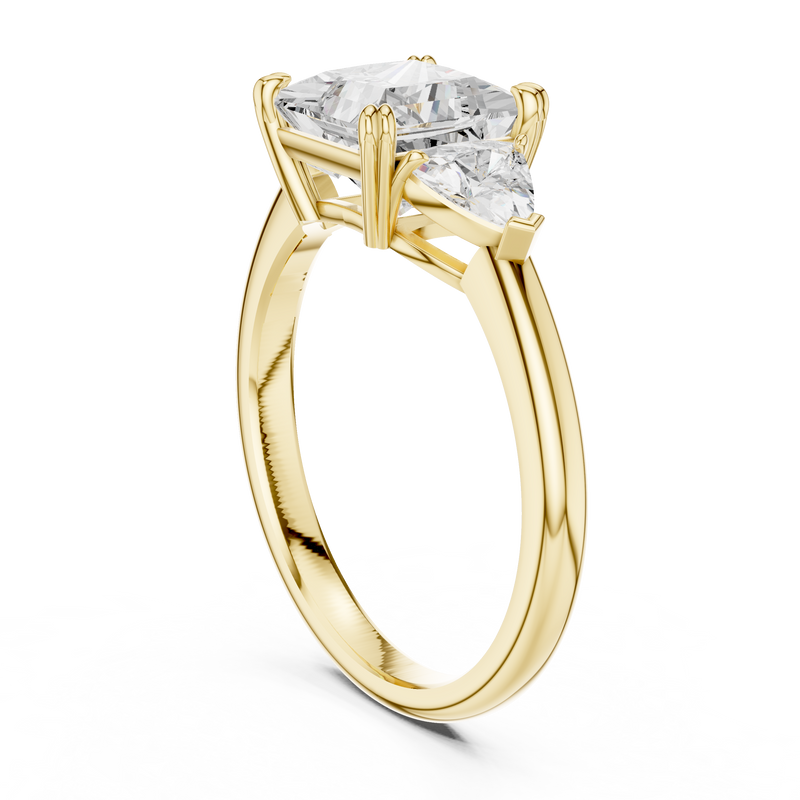 Ladies Ring DDLR-034-PR - Yellow Gold - Image
