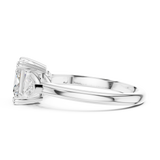 Ladies Ring DDLR-034-PR - White Gold - Image
