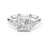 Ladies Ring DDLR-034-PR - White Gold - Image
