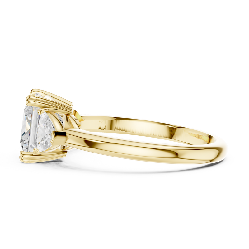 Ladies Ring DDLR-034-PR - Yellow Gold - Image