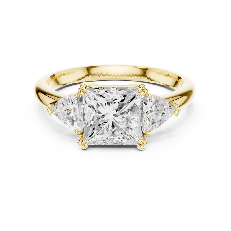 Ladies Ring DDLR-034-PR - Yellow Gold - Image