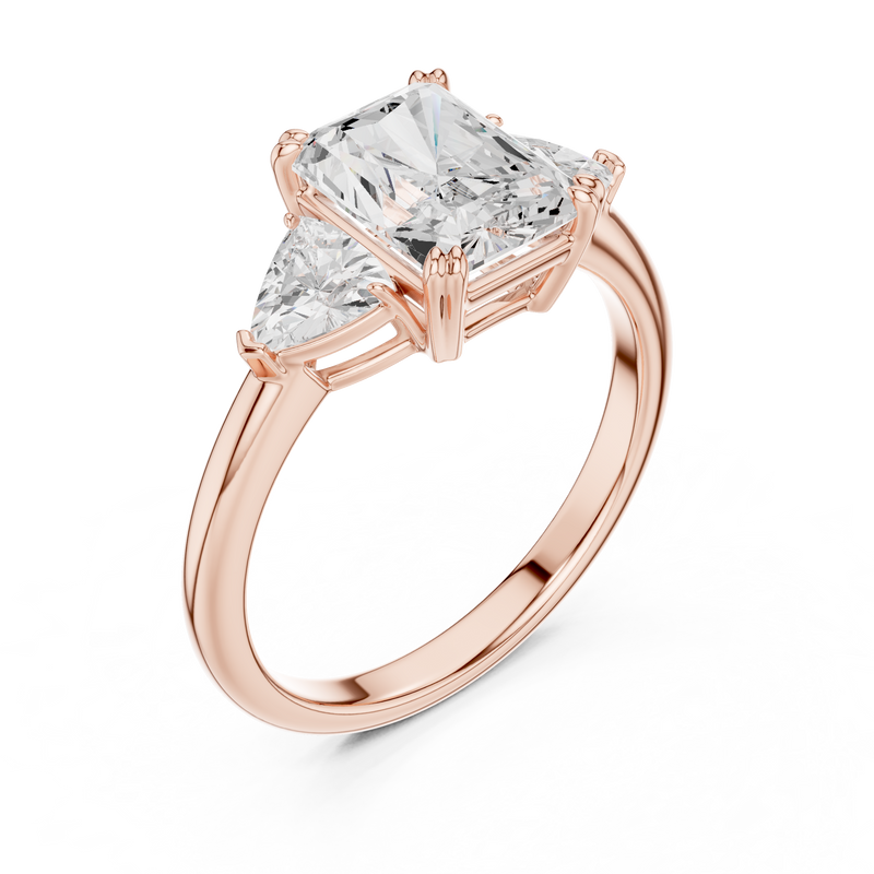 Ladies Ring DDLR-034-RA - Rose Gold - Image