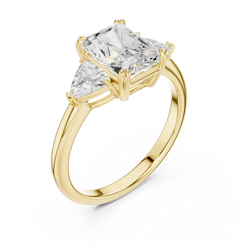 Ladies Ring DDLR-034-RA - Yellow Gold - Image