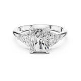 Ladies Ring DDLR-034-RA - White Gold - Image