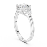Ladies Ring DDLR-034-RD - White Gold - Image