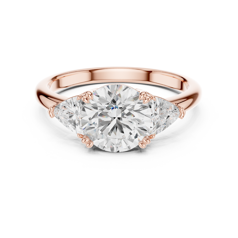 Ladies Ring DDLR-034-RD - Rose Gold - Image