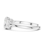Ladies Ring DDLR-034-RD - White Gold - Image