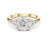 Ladies Ring DDLR-034-RD - Yellow Gold - Image