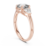 Ladies Ring DDLR-034@7 - Rose Gold - Image