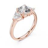 Ladies Ring DDLR-034@7 - Rose Gold - Image
