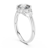Ladies Ring DDLR-034@7 - White Gold - Image