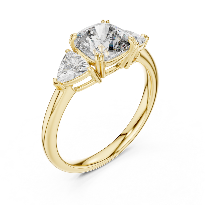Ladies Ring DDLR-034@7 - Yellow Gold - Image
