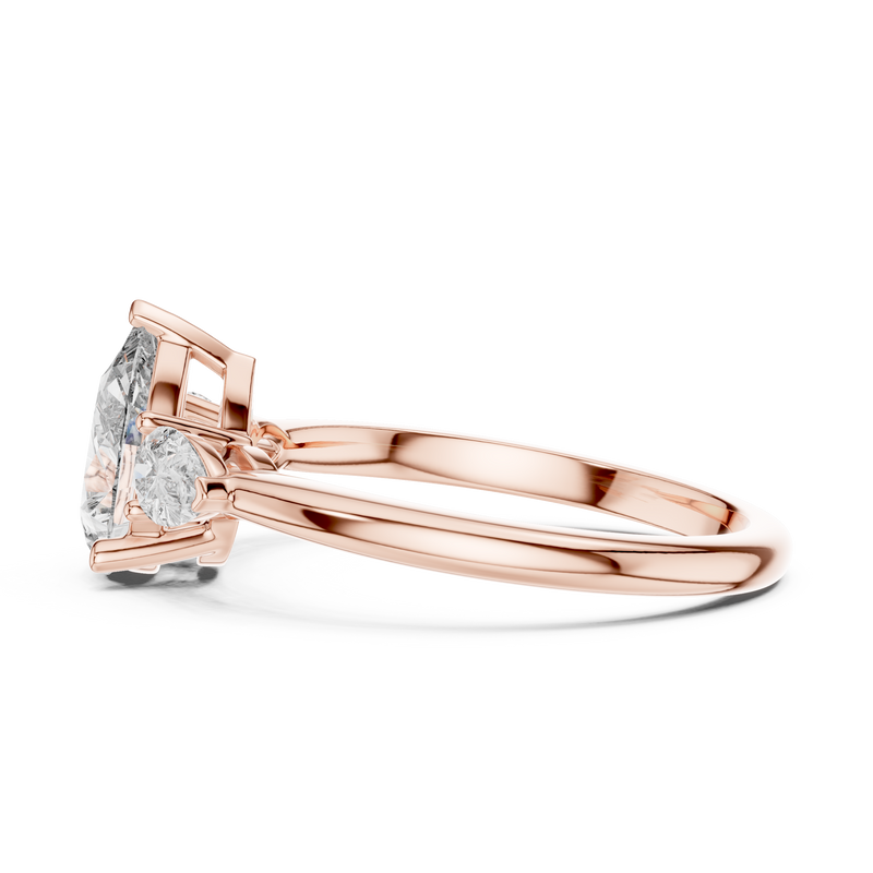 Ladies Ring DDLR-035 - Rose Gold - Image