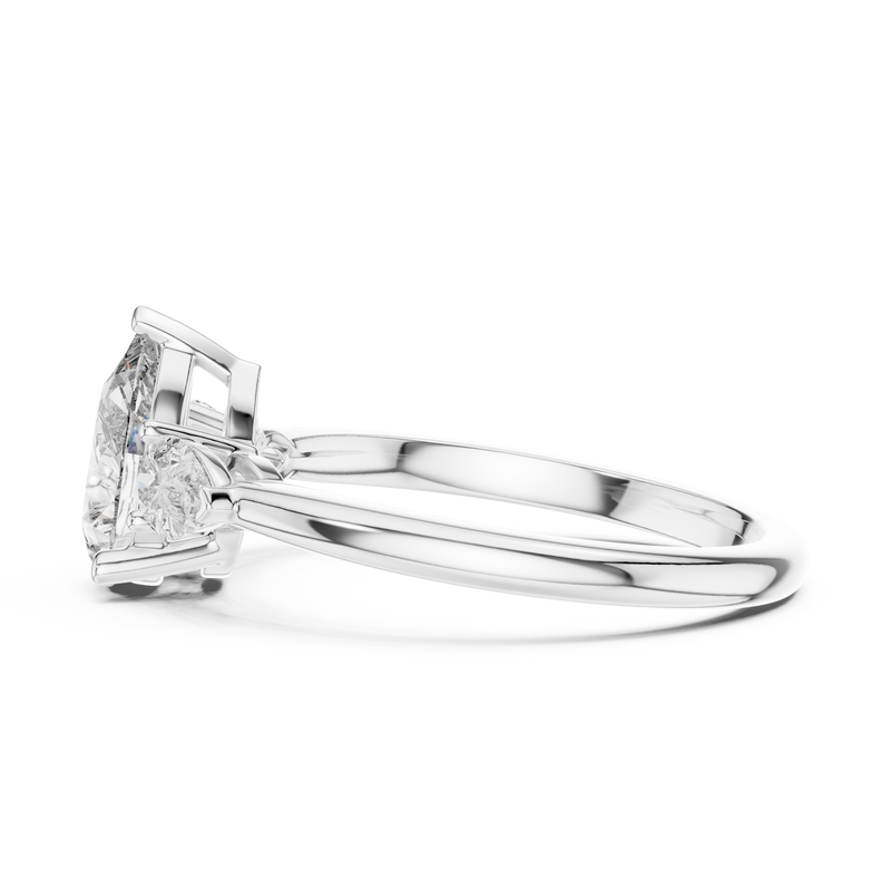 Ladies Ring DDLR-035 - White Gold - Image