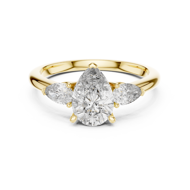 Ladies Ring DDLR-035 - Yellow Gold - Image