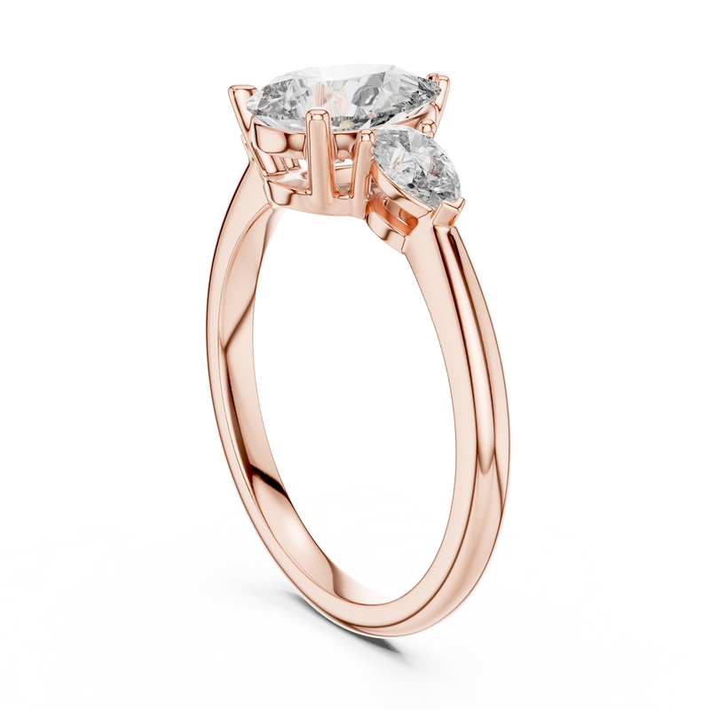 Ladies Ring DDLR-035 - Rose Gold - Image