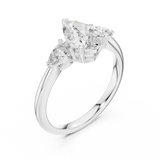 Ladies Ring DDLR-035 - White Gold - Image