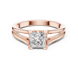 Ladies Ring DDLR-036@7 - Rose Gold - Image