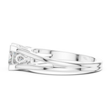 Ladies Ring DDLR-036@7 - White Gold - Image
