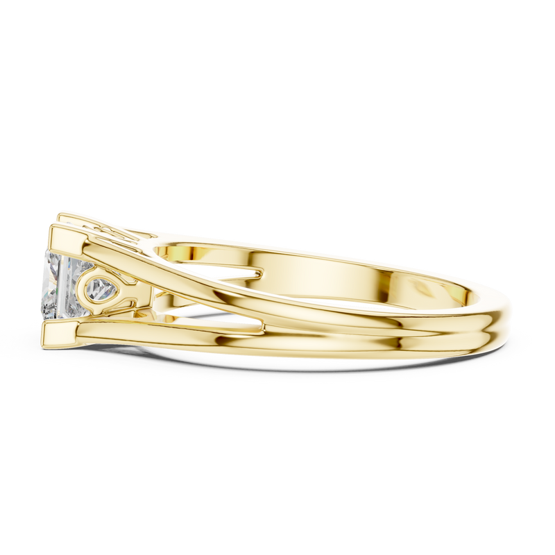 Ladies Ring DDLR-036@7 - Yellow Gold - Image