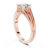Ladies Ring DDLR-036@7 - Rose Gold - Image