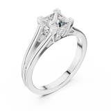 Ladies Ring DDLR-036@7 - White Gold - Image
