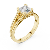 Ladies Ring DDLR-036@7 - Yellow Gold - Image