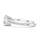 Ladies Ring DDLR-037@7 - White Gold - Image