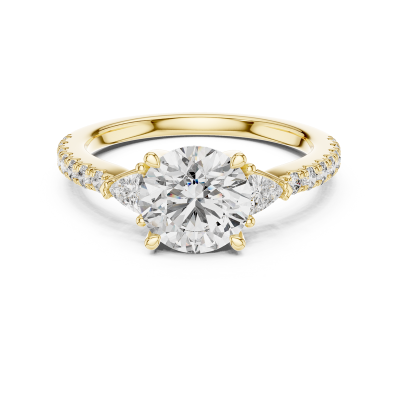 Ladies Ring DDLR-037@7 - Yellow Gold - Image