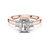 Ladies Ring DDLR-038@7 - Rose Gold - Image