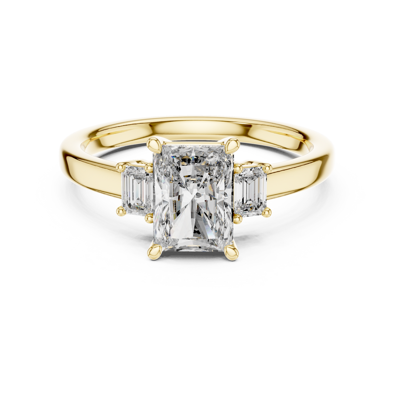 Ladies Ring DDLR-038@7 - Yellow Gold - Image