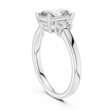 Ladies Ring DDLR-038@7 - White Gold - Image