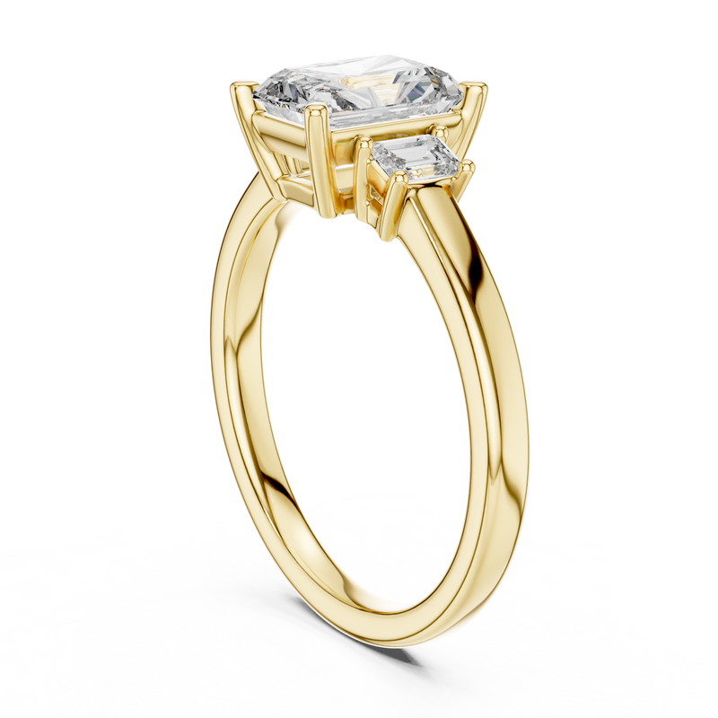 Ladies Ring DDLR-038@7 - Yellow Gold - Image