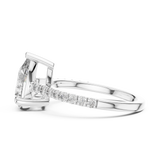 Ladies Ring DDLR-039@7 - White Gold - Image