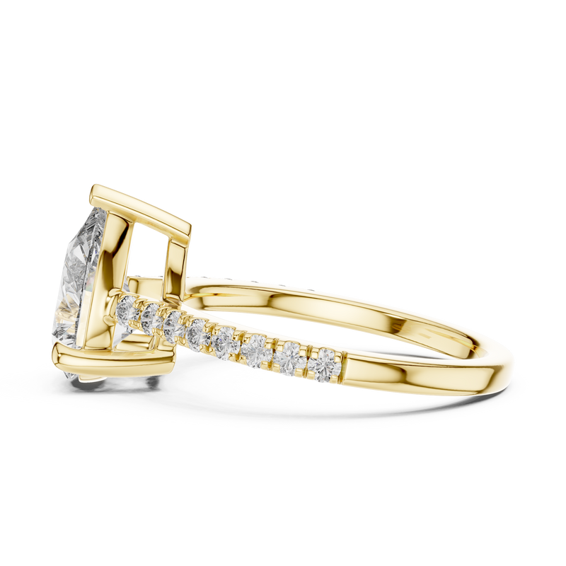 Ladies Ring DDLR-039@7 - Yellow Gold - Image