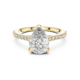 Ladies Ring DDLR-039@7 - Yellow Gold - Image